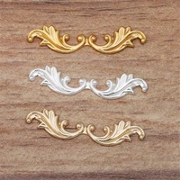 sixty towfish 40 pieces 29 5mm diy jewelry accessories handmade materials charms brass flower filigree flower slice