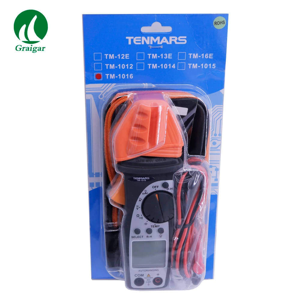 

TM-1016 Clamp Meter AC DC Voltage Meter
