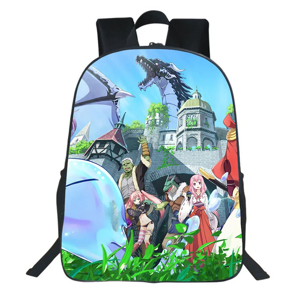 

That Time I Got Reincarnated as a Slime Backpack Students Boys Girls School Bag 3D pattern Rucksack teens Daily Travel Bags