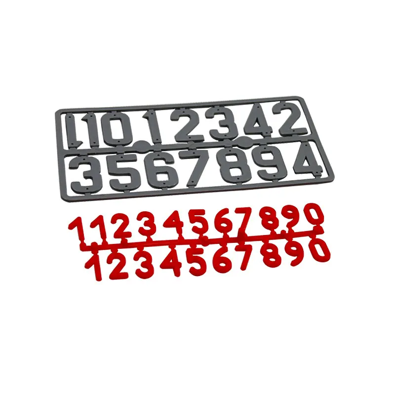 Пластиковый улей с цифровым номером 3 шт. коробка для пчеловодства рамка знак