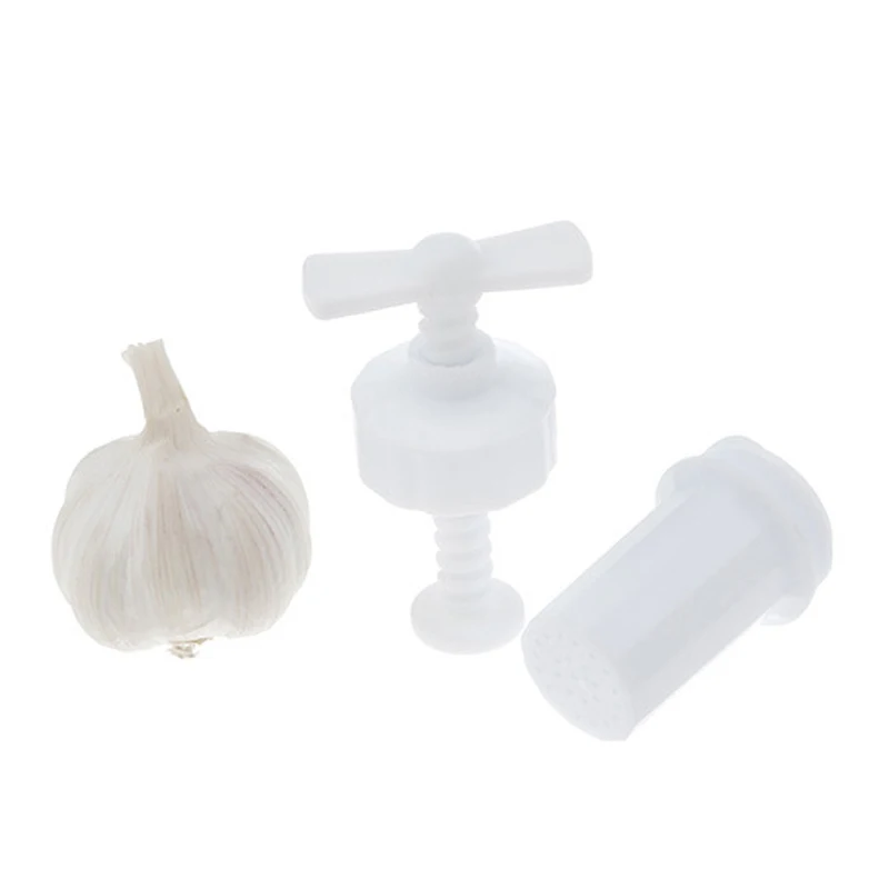 1 шт. пластиковый измельчитель для чеснока с вращающейся ручкой|Чеснодавка| |