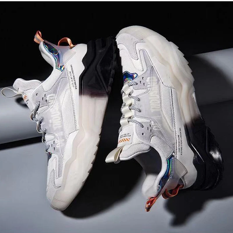 

Men's sports shoes 2020 autumn and winter outdoor fashion trend star with popcorn bottom sports casual shoes