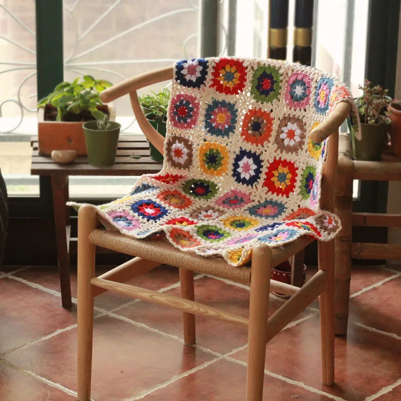 Белая Маргаритка Шотландия искусственный ковер ручная работа крючок модное