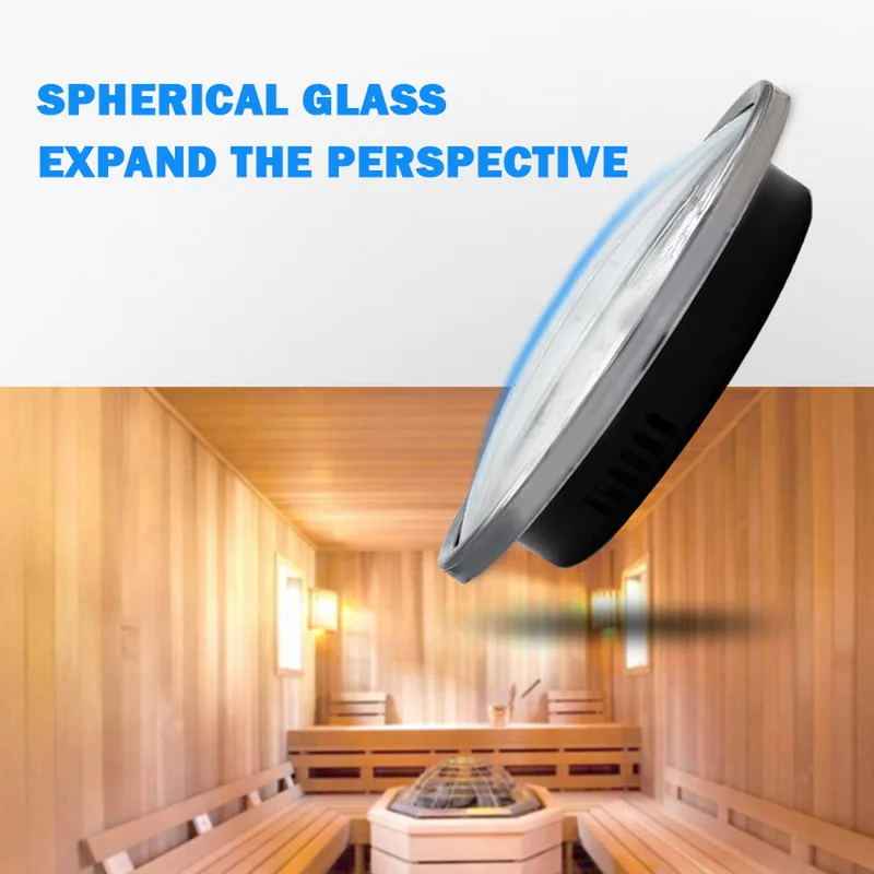 

1Pcs 0-120 Wall Thermometer Hygrometer Analog Humidity Temperature Monitor Gauge For Sauna Room 130mm stangding hanging