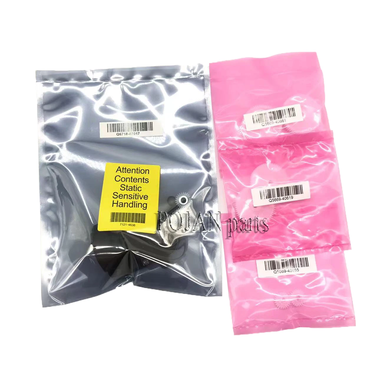 Kit Engrenagens Q671867017 Estrela Roda Engrenagens para Designjet T610 T620 T770 T790 T795 T1100 T1200 T2300 Z2100 Z3100 Z3200 Z5400 Ojan