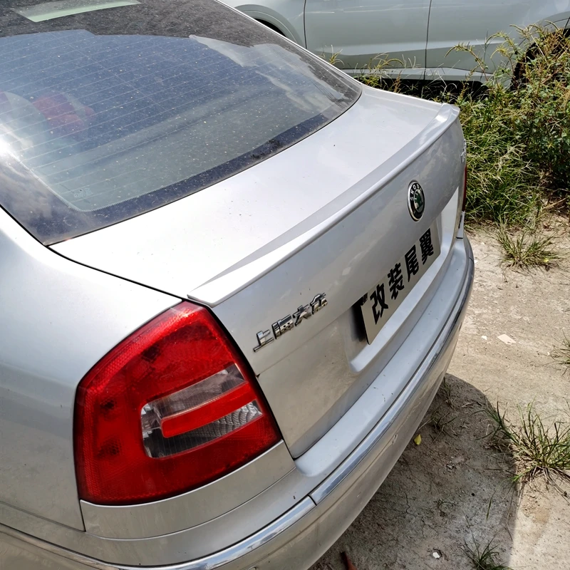 

Спойлер для Skoda 2007-2014 Octavia, высококачественный спойлер из ABS материала для заднего крыла автомобиля, задний спойлер грунтового цвета для Skoda ...