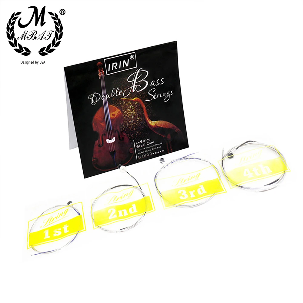 

M MBAT BD100 большая басовая струна, Высококачественная проволочная веревка, набор для ремонта и обслуживания музыкальных инструментов, аксессу...