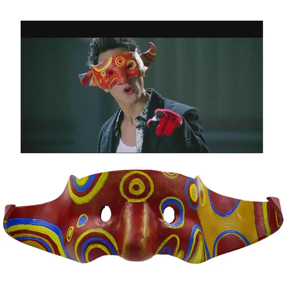 

Movie New Story Daniel Wu Mask Resin Half Face Cosplay Halloween Masks