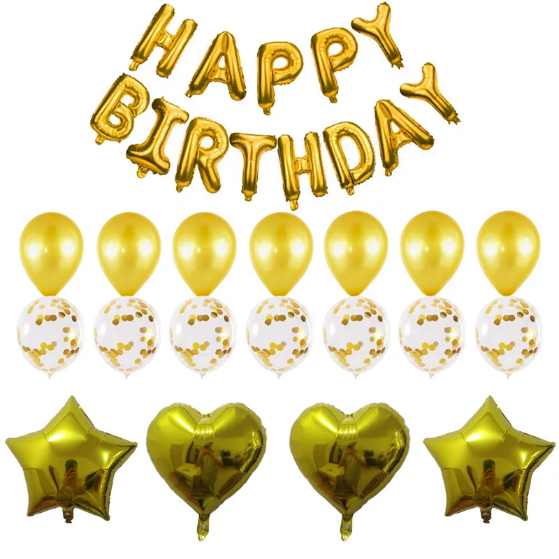 16-дюймовые буквы детское украшение для вечеринки в честь Дня Рождения | Дом и сад