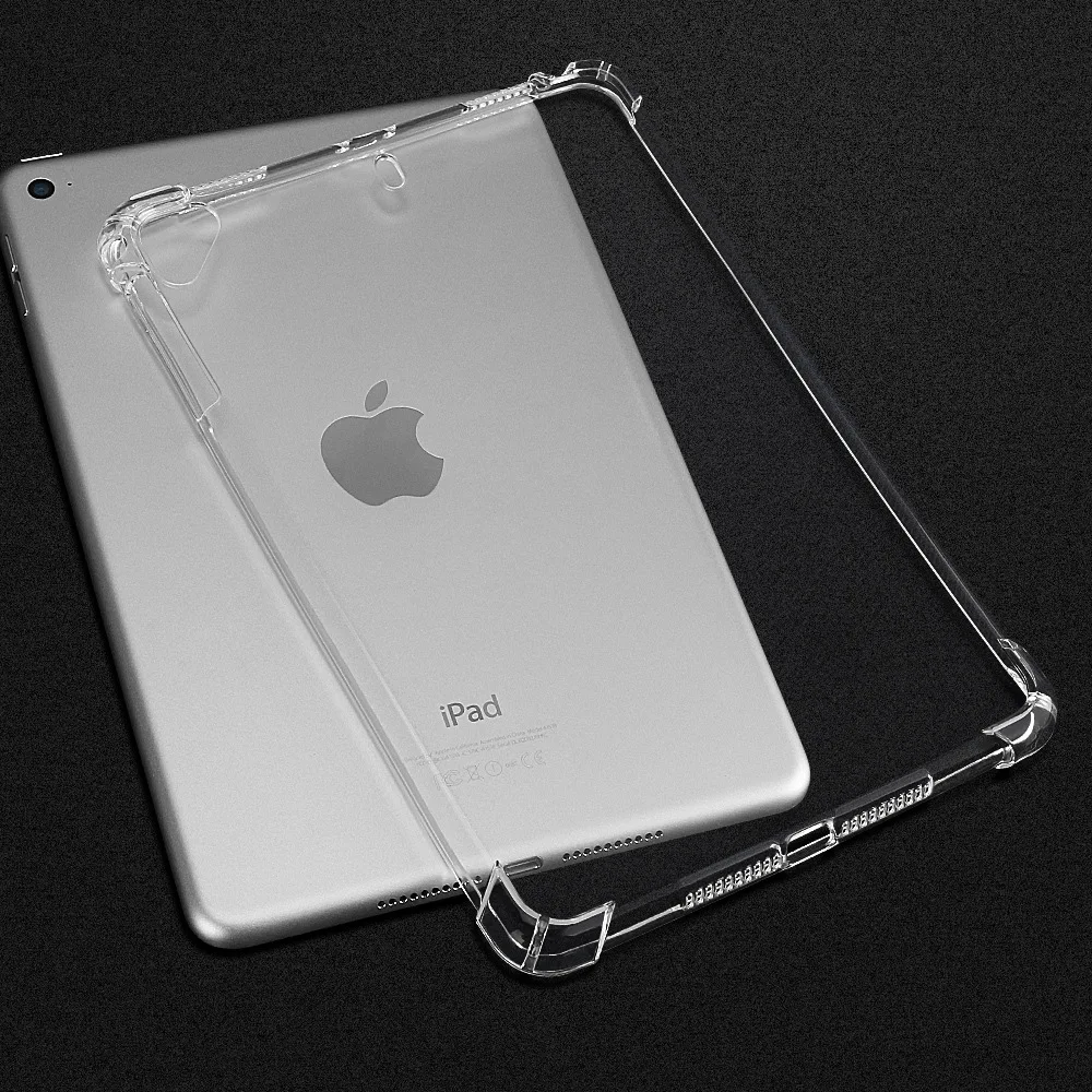 Чехол Essidi из мягкого ТПУ с полным покрытием для ipad Air 1 2 прозрачный защитный чехол