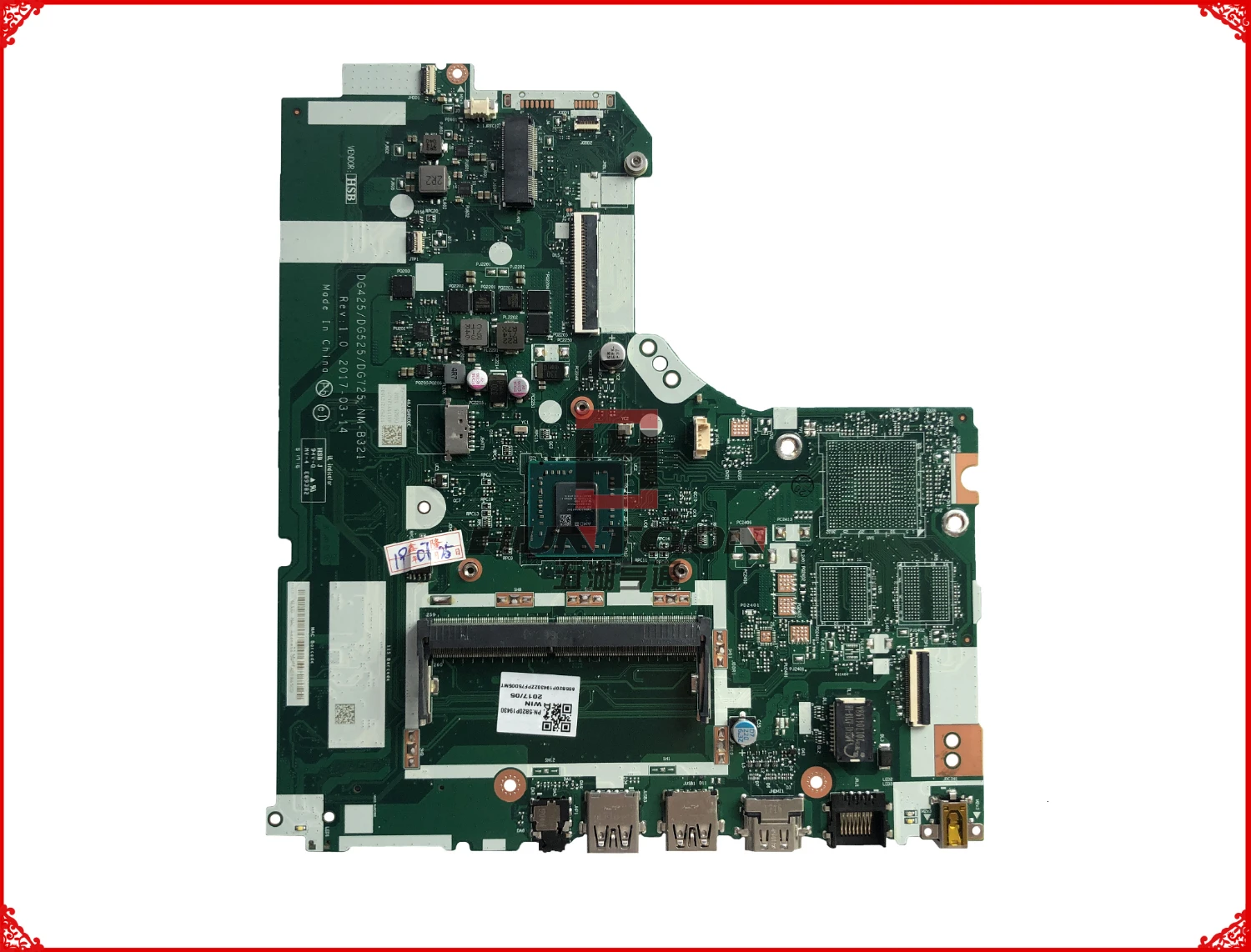 Материнская плата FRU 5B20P19430 для Lenovo 320 15AST 15IKB материнская ноутбука процессор DDR4 ОЗУ