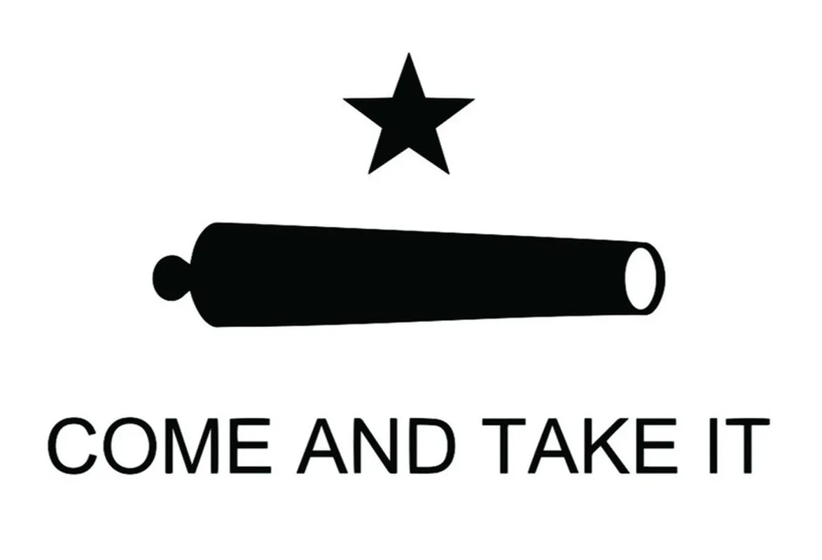 7 &quot* 3 5&quot Come and Take It флаг забавные виниловые наклейки в виде Фотообоев c