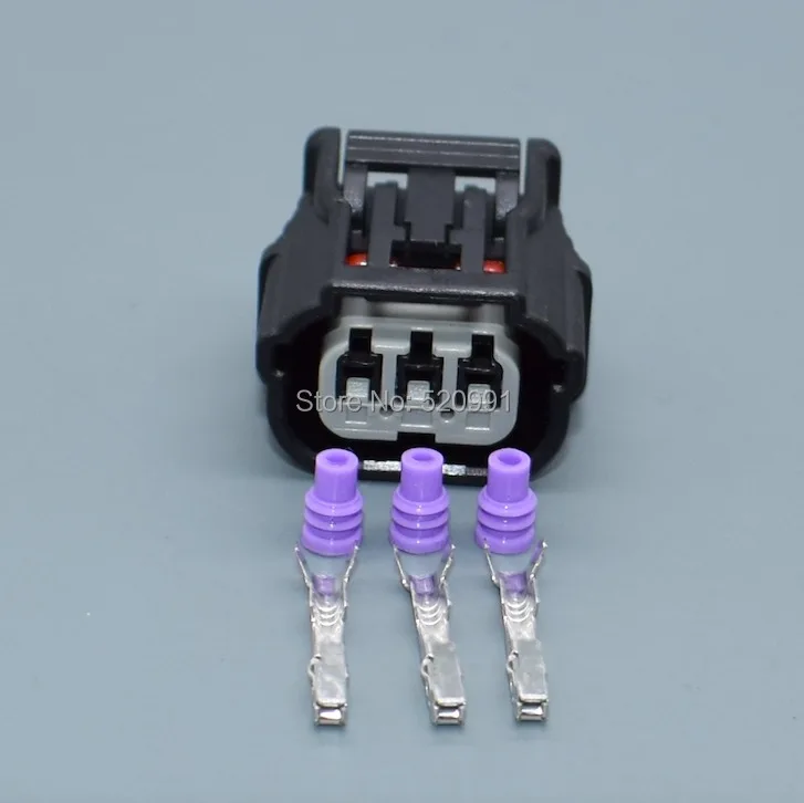 Shhworldsea 3-контактный разъем 1,2 мм для женской и мужской фары Acura, разъем катушки зажигания 6189-0968 6918-1833 для Honda Civic City Toyota