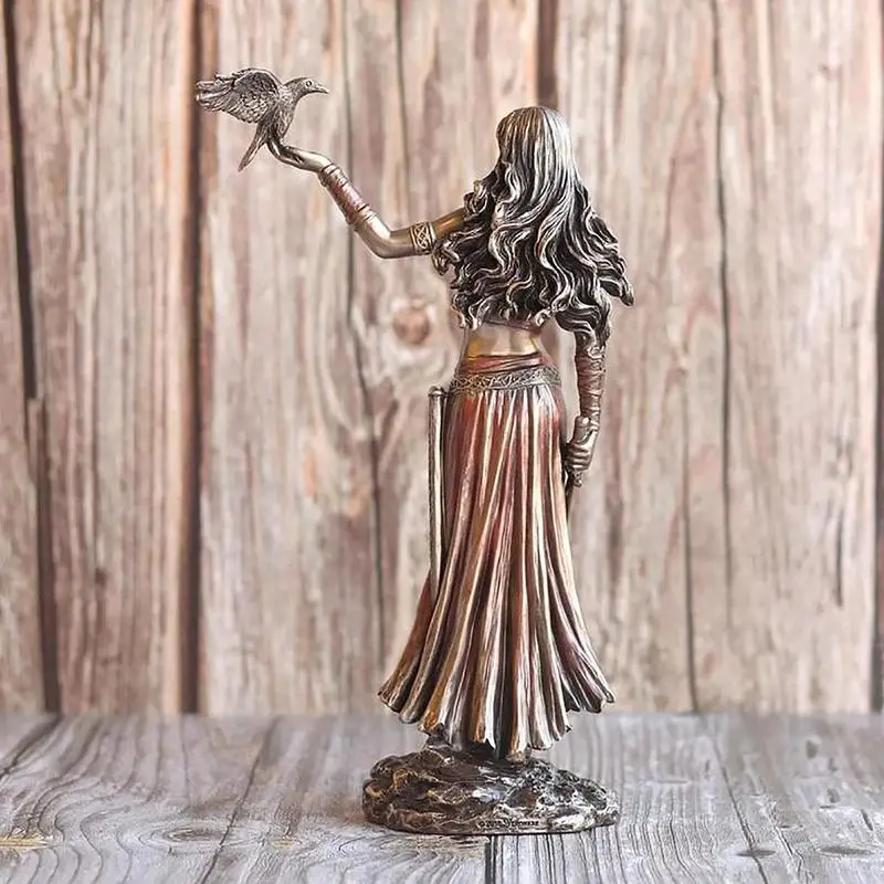

Imitation Copper Statue Doorknob Ghost Head Cup Resin Resin Ornament Sculpture Figurine Style Home European Decoration Craf E4Q8