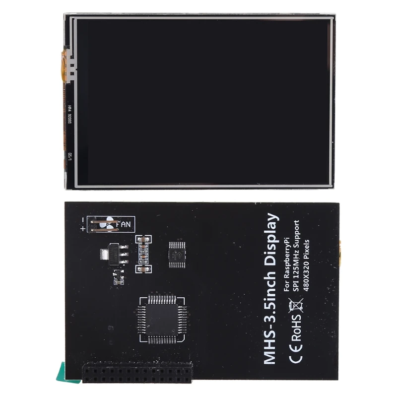 

T3EE Raspberry Pi 4 Touchscreen, 4 inch 60+fps 800x480 Resolution Raspberry Pi Touchscreen with Cooling Fan and Case for 4 B/Pi