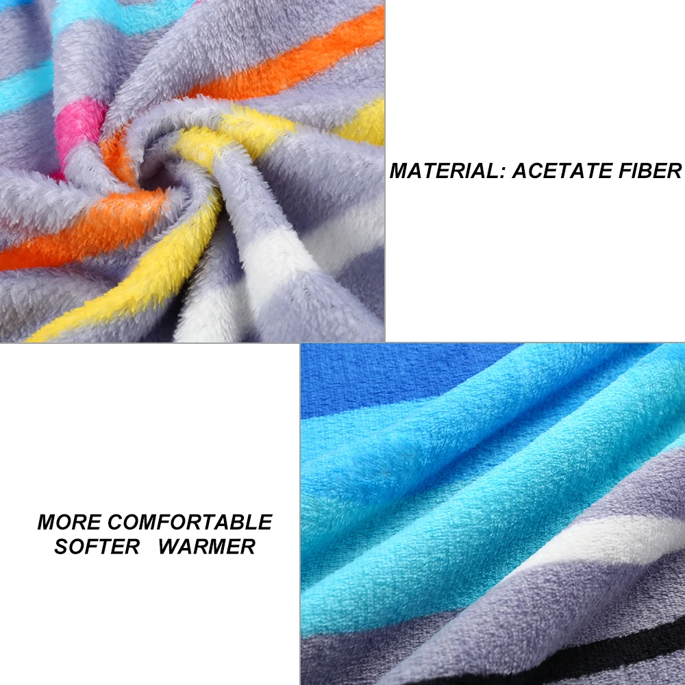 Коралловое Флисовое одеяло на кровать для дома взрослое красивое цветное теплый