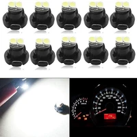 10pcs t4 2 2smd 1210 3528 car led dashboard meter panel light bulb white red green yellow pink ice blue 12v