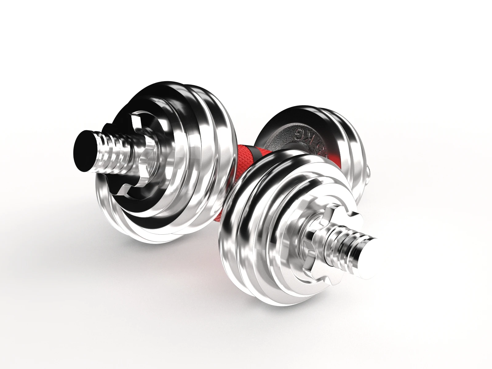 Набор гантелей UNIXFIT в кейсе 15kg | Спорт и развлечения