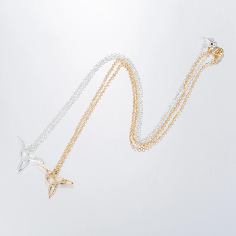 Ожерелье Jisensp из нержавеющей стали с подвеской в виде птицы | Украшения и