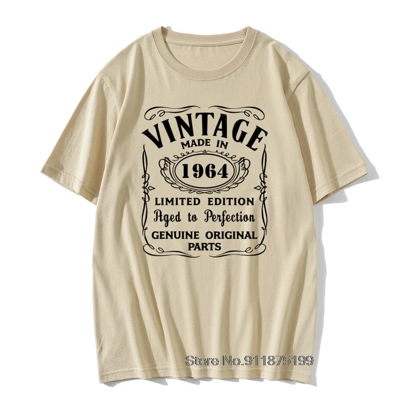 

Футболка мужская оригинальная в ретро стиле, 1964 хлопок, 100%