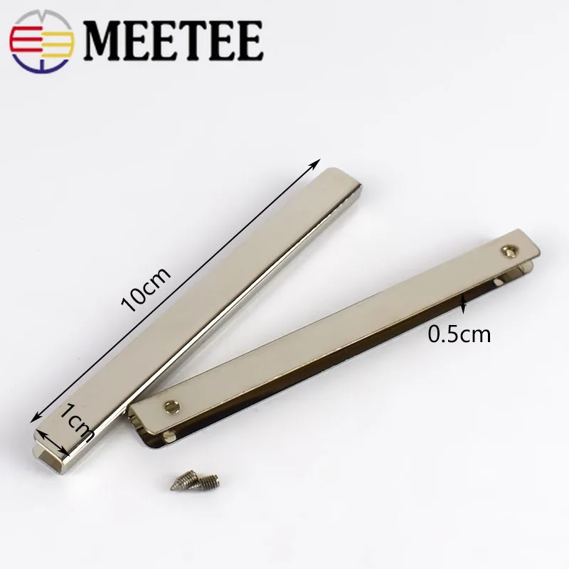 5/10 шт 10 см сумка Угловые винты зажим края протектор металлические пряжки сумки