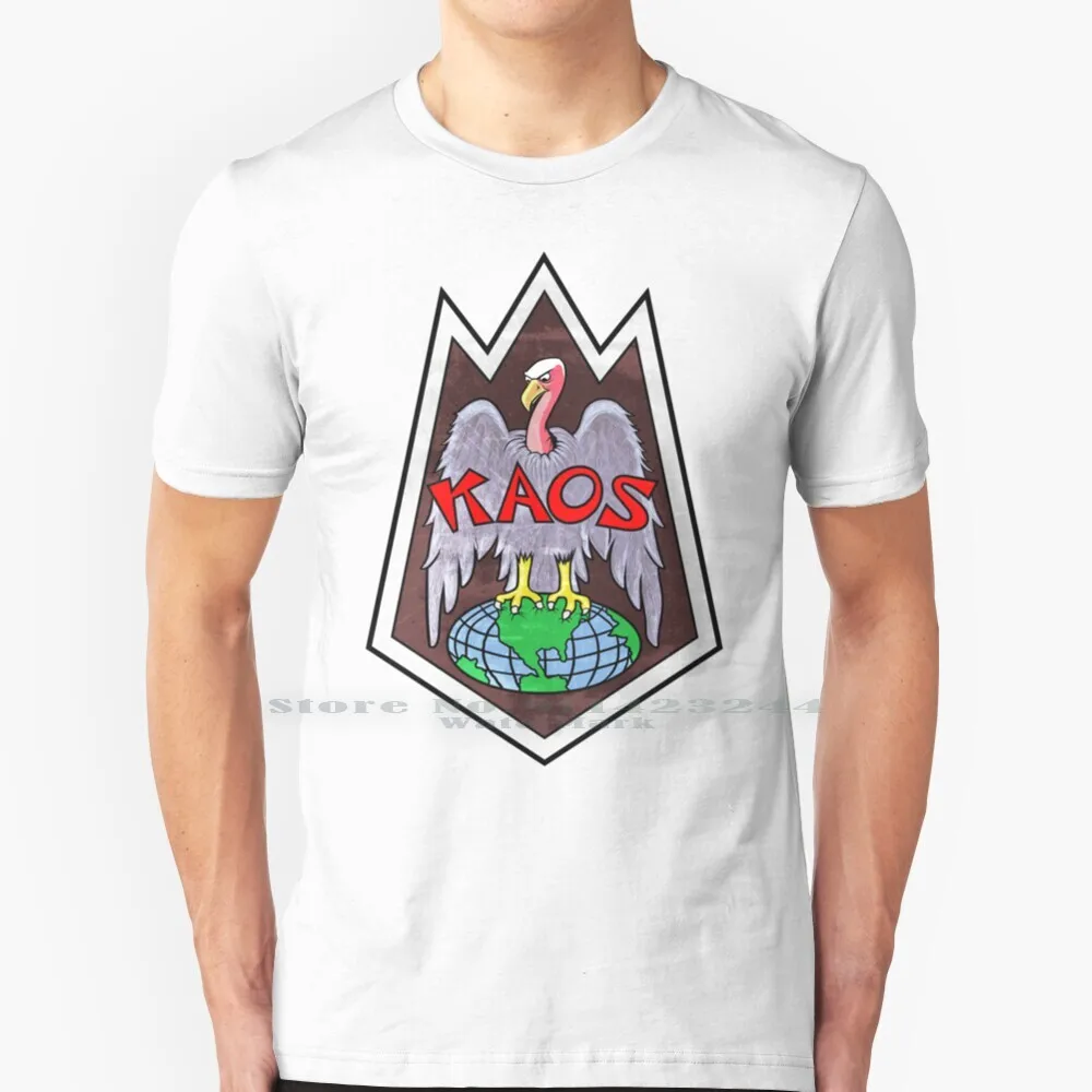 Футболка Kaos из 100% чистого хлопка Get Smart-это американская комедия серия которая