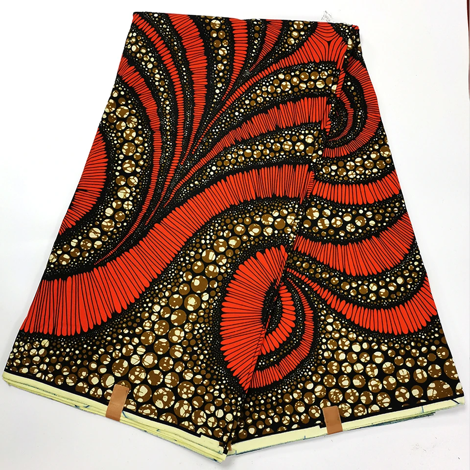 

6 Yards Mitex Wax Print/ African Fabrics Kitenge/Pagnes/Tissues Africain/ Lapa/Chitenge HSH-85