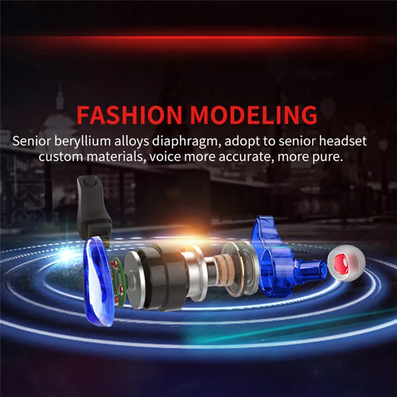 Новые наушники QKZ CK5 в наушниках стерео спортивные музыка шумоподавление |