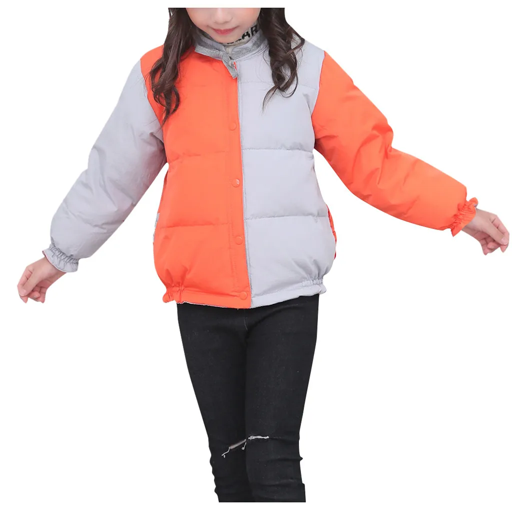 Kids Snowsuits Winter Boy Girl Ddown Coat Waterproof Spring Autumn Thick Padded Jacket Casual Clothes Y824 | Детская одежда и