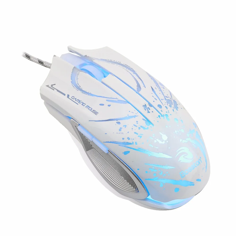 Bosston игровой Мышь usb проводом 6 кнопок 2400 Точек на дюйм оптический Компьютерной