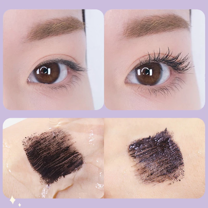 1 шт. макияжная Черная тушь для ресниц водоСТОЙКАЯ устойчивая к поту густая