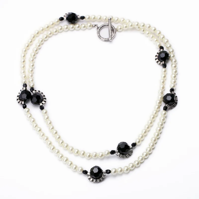 Дружба Оптовая торговля Aliexpress женский длинный имитация жемчуга все-матч