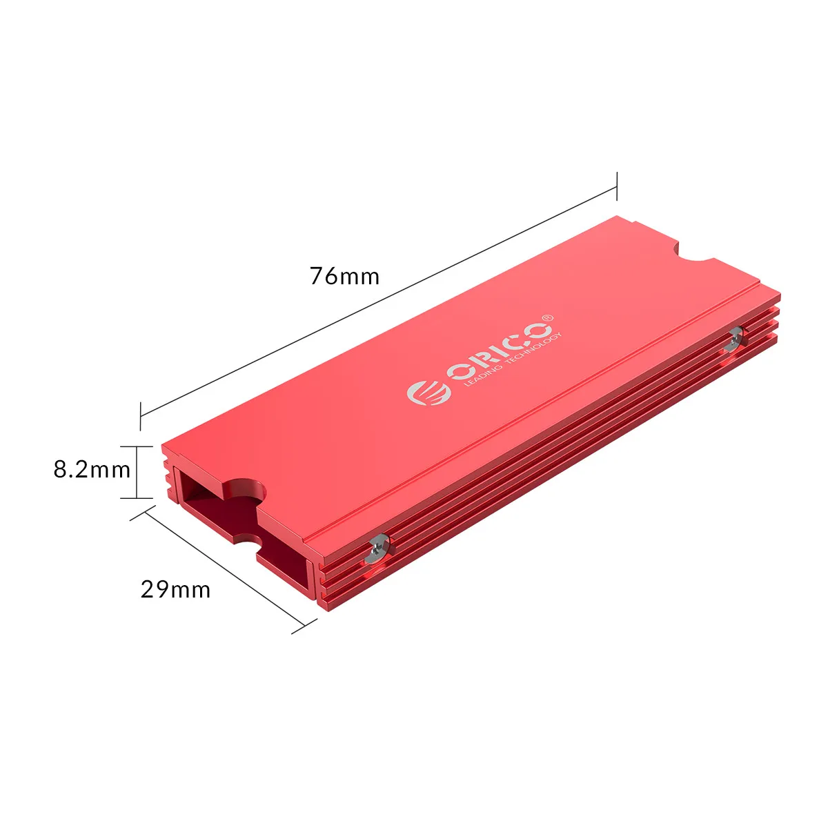 ORICO теплоотвод радиатор алюминиевый SSD Охлаждающий радиатор для M.2 NVME NGFF 2280 PCI-E радиатор SSD кулер