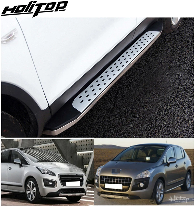 Боковая подножка nerf bar для Peugeot 3008 2010 2016 модель Мода качество ISO9001 утолщенная сталь