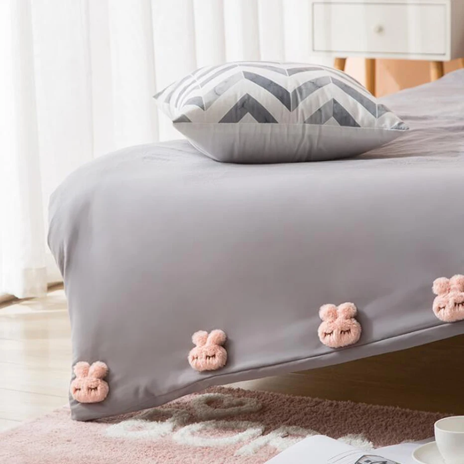 Держатель для стеганого одеяла в форме кролика ремни-подтяжки зажимы