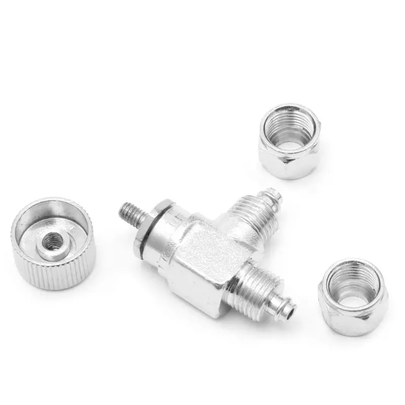 Аквариум CO2 регулятор иглы Регулировка вентиля комплект Пузырьковые клапаны