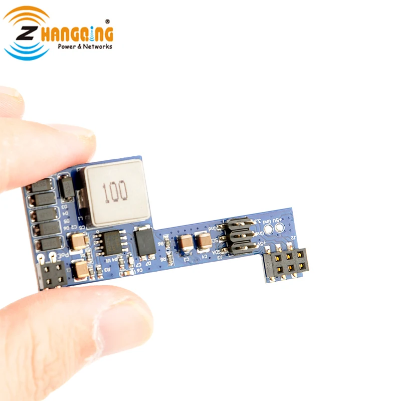 POE пассивный выход печатной платы PiHat 5 в 10 Вт PoE для Raspberry Pi 3B + или 4 GPIO и