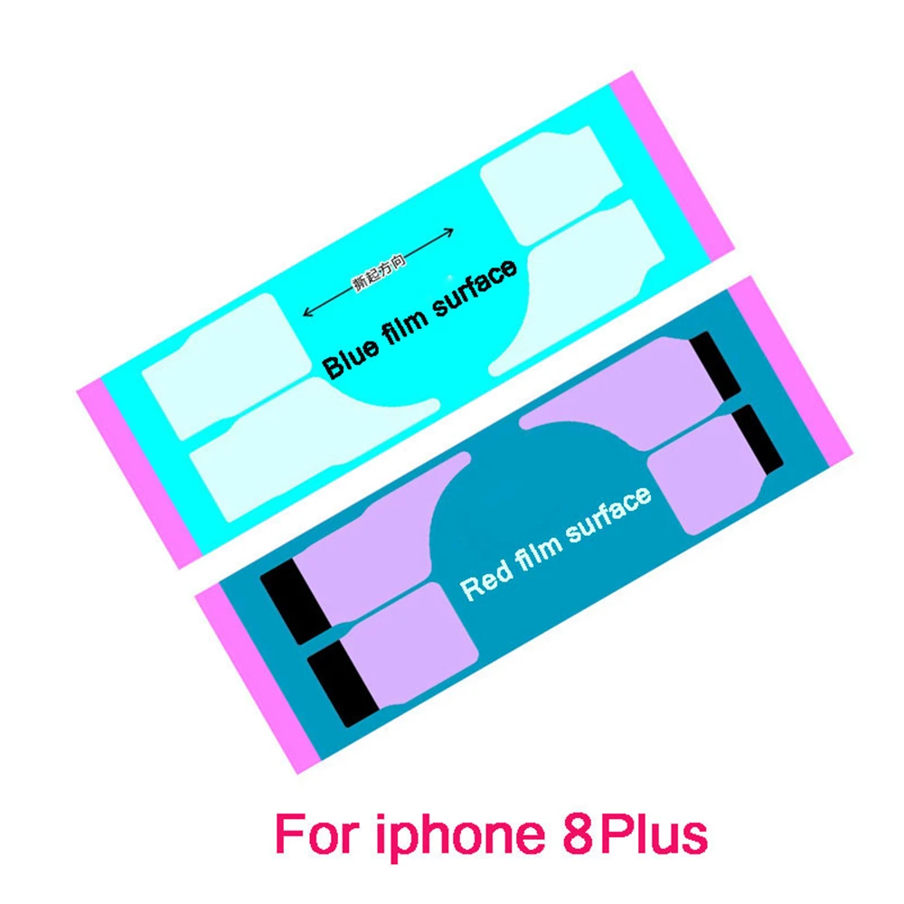 2 шт. оригинальный стикер на Батарейный отсек полоски для iPhone 11 Pro Max XS XR X 7 плюс 8P 6s