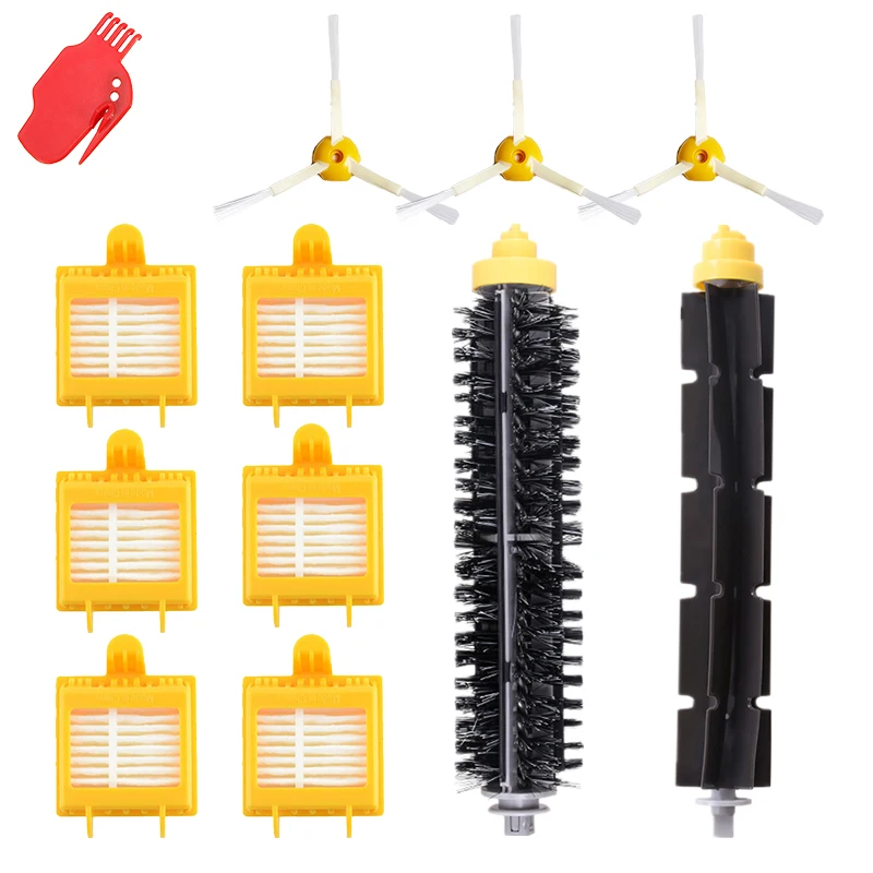 

Replacement Hepa Filter Side Brush Bristle Beater Brush kit for iRobot Roomba 700 Series 760 770 780 790 Robot Vacuum Cleaner