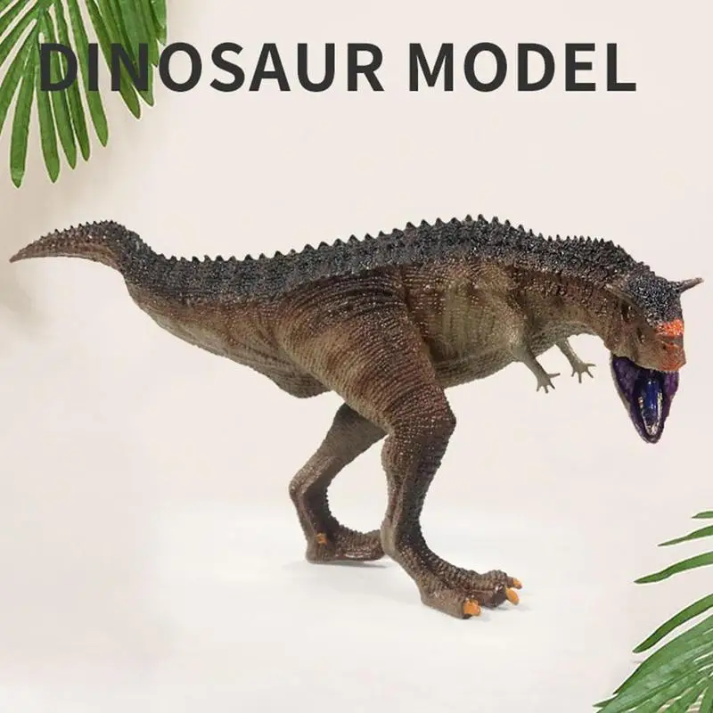 

Simulation Animal Model Carnotaurus Jurassic Dinosaurs Toys For Kids Collectible Toys For Children Birthday Gift