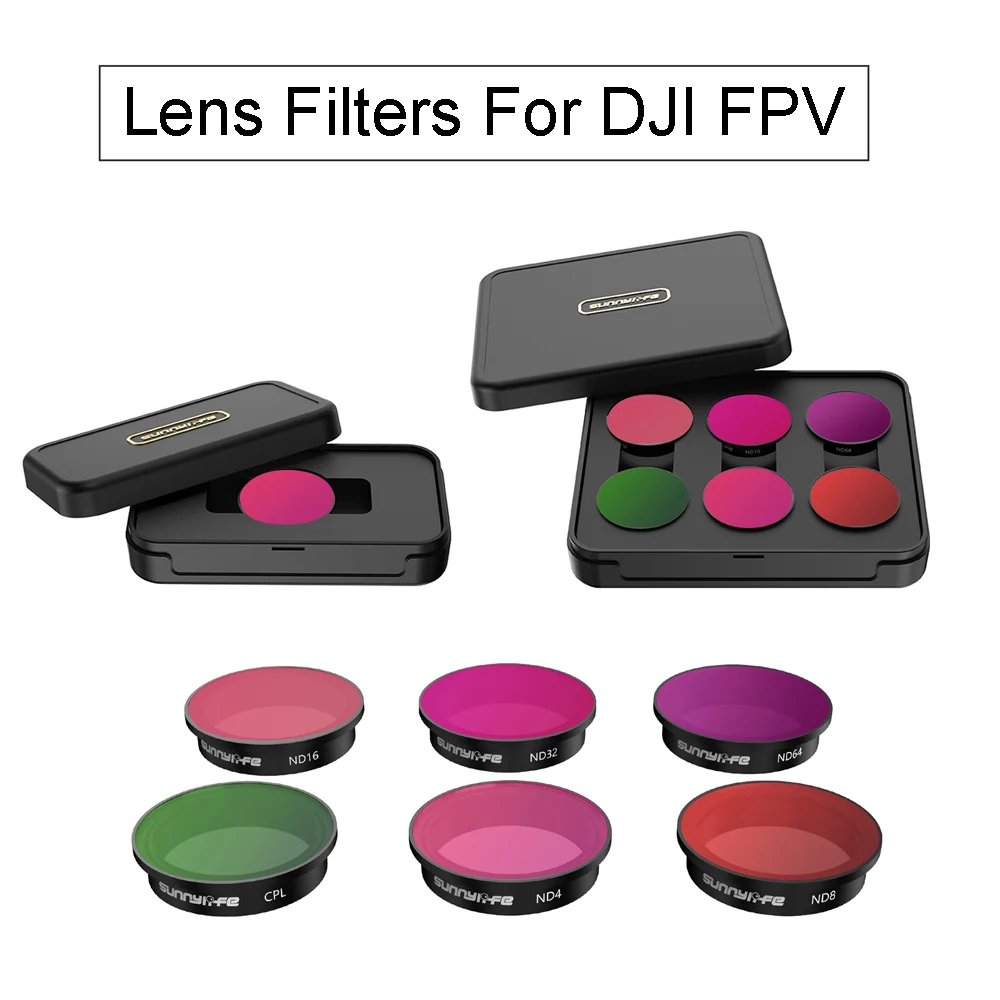 

Фильтр для DJI FPV фильтры нейтральной плотности полярные для DJI FPV аксессуары для камеры UV CPL ND NDPL4/8/16/32