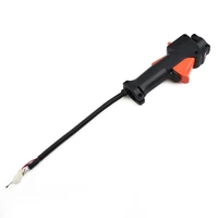 1 pcs string trimmer handlebar throttle cable handle trigger onoff switch garden tool strimmer switch fittings