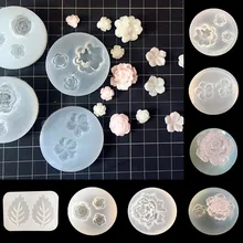 Прозрачная силиконовая форма Сушеные цветок смолы декоративные ремесло DIY ручной работы мыла прессформы кремния гелевые формы для изготовления ювелирных изделий