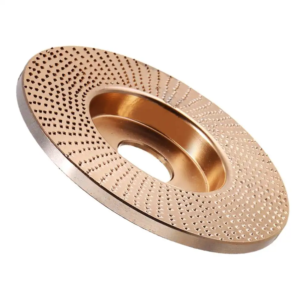 

110mm Tungsten Carbide Wood Shaping Disc Carving Disc 22mm Bore Sanding Grinder Wheel for 115 125 Angle Grinder