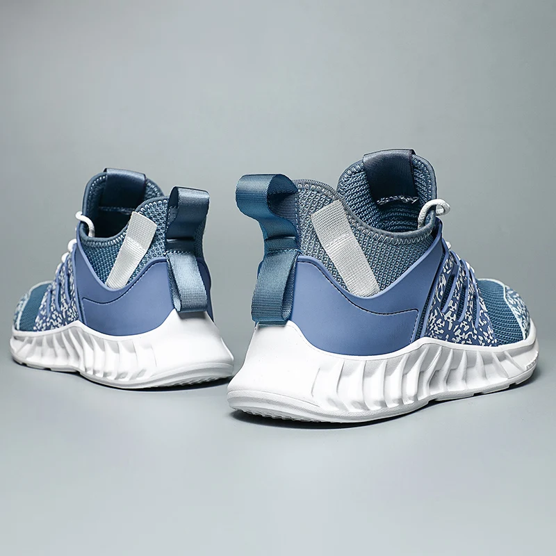 New Mesh Mens Running Shoes Man Sport Sneakers Male Outdoor Flat Walking Driving Footwear Summer Breathable Size 39-46 | Спорт и