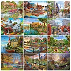 EverShine алмазная живопись, полная искусственная вышивка, дом разразы, искусство, вышивка крестиком, Новое поступление, ручная работа, подарок