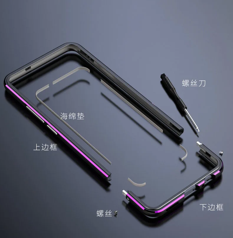 Vivo Z5 Роскошный металлический корпус крышка для Vivo V17 Neo алюминиевая рама Жесткий 3D защитный чехол для V17 Neo бампер чехол