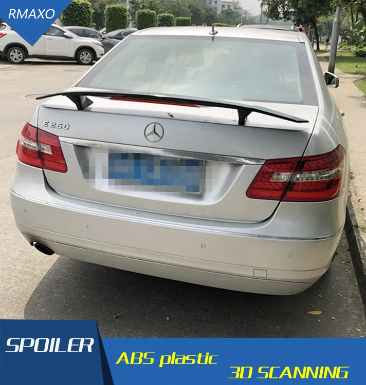 Спойлер для Benz W212 2006-2018 E300 E320 E260 E63 спойлер из АБС-материала заднего крыла