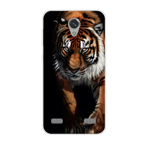 Чехол для zte blade a 520, силиконовая Мягкая задняя крышка из ТПУ с изображением зверей для zte blade a 520, Защитные чехлы для телефонов - Цвет: JJ20