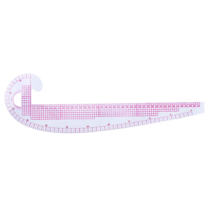 

Plastic Transparent Tailor French Curve Sewing Ruler Tailor Comma Shaped High Quality Sewing Tools For DIY Clothing Design